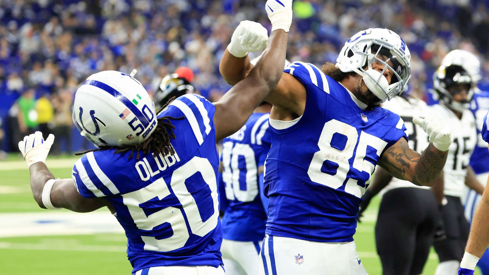 segun olubi and drew ogletree of indianapolis colts nfl